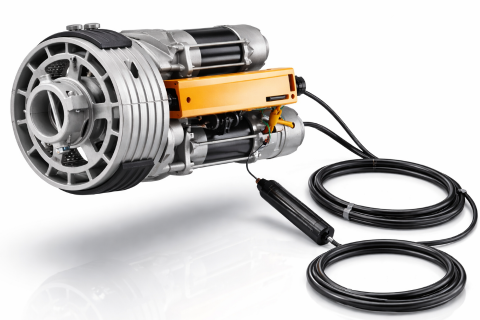 Bimotor Puertas Enrollables Maxroll 300Kg eje 60 polea 200