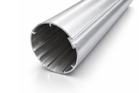 Eje estor cortina 43mm circular ranurado