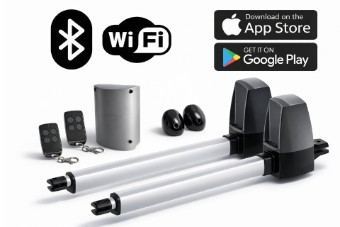 Kit Motor 2 brazos Batiente ATLAS 350Kg / 3,5m