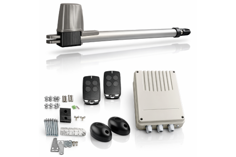 Kit Motor 1 brazo Batiente 300 Kg ECONOMIC 