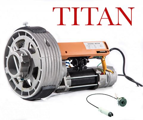 Motor puerta enrollable Titan 170Kg